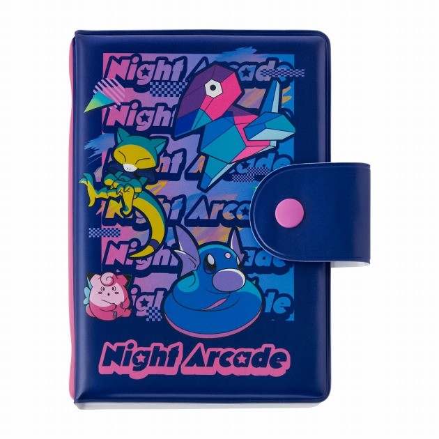 Merchandise Featuring Pokémon in a Nighttime Game Arcade Setting