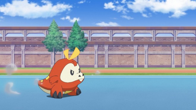Scene from the Pokémon anime
