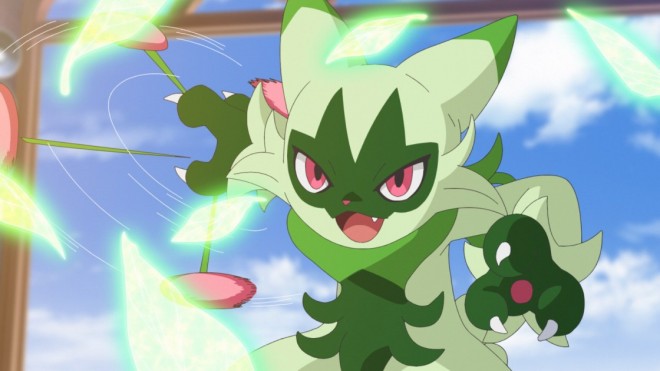 Scene from the Pokémon anime