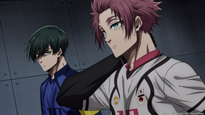 Sae Itoshi via Anime blue lock Season2 EP30