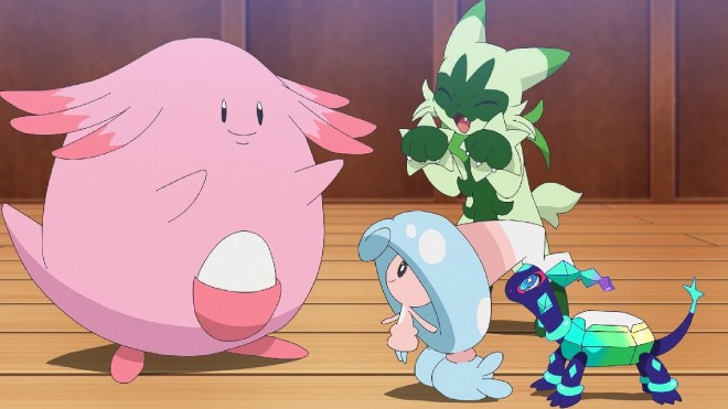 Scene from the Pokémon anime