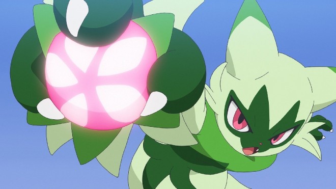 Scene from the Pokémon anime