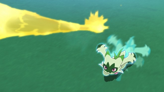 Scene from the Pokémon anime