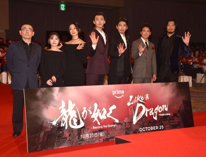 Like a Dragon: Yakuza world premiere.