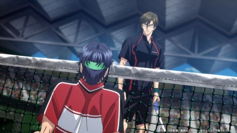 Scene from The New Prince of Tennis U-17 World Cup Semifinal (C) Takeshi Konomi/Shueisha, NAS, The New Prince of Tennis Project