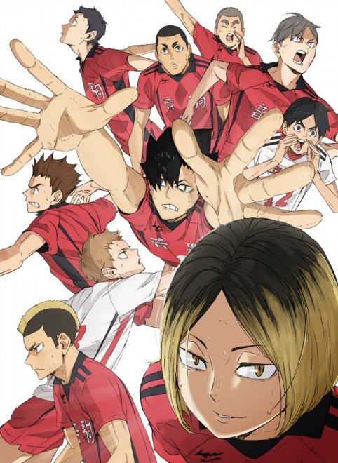 Haikyu!! The Dumpster Battle Deluxe Edition - Jacket photo (slipcase reverse side) - to be used along with front