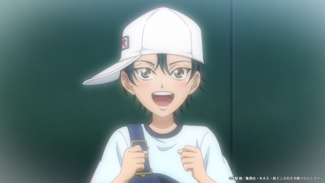 Scene from The New Prince of Tennis U-17 World Cup Semifinal (C) Takeshi Konomi/Shueisha, NAS, The New Prince of Tennis Project