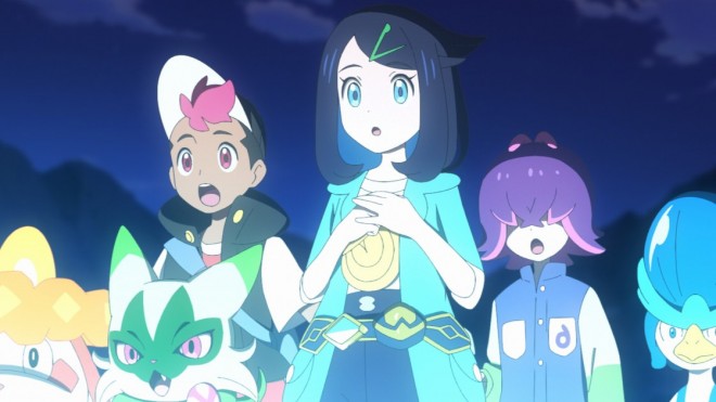 Scene from the Pokémon anime