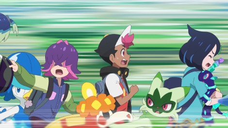 Scene from the Pokémon anime