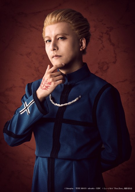 Cast of the Fate/Zero musical adaptation. Kayneth Archibald El-Melloi: Itoh Yuuichi
