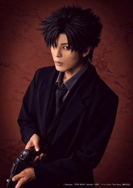 Cast of the Fate/Zero musical adaptation. 