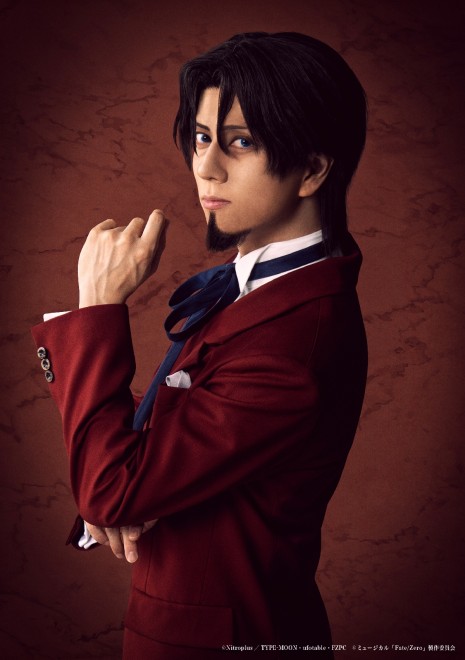 Cast of the Fate/Zero musical adaptation. Tokiomi Tohsaka: Yusuke Toyama