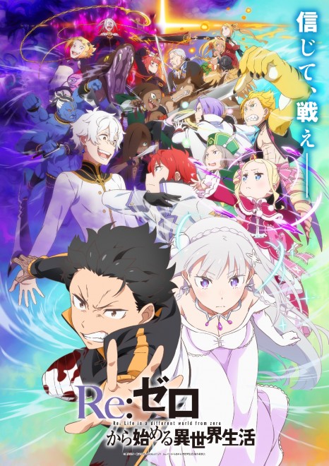 Re Zero Counterattack Arc 8 Episodes Premieres February 2025 with New Visual Revealed Japan Anime News powered by ORICON NEWS