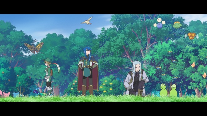 Scene from the Pokémon anime