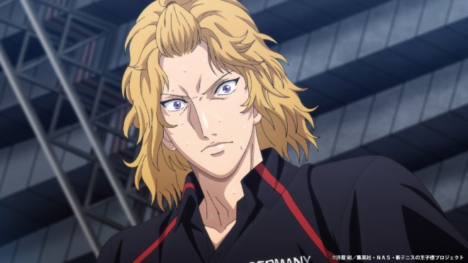 Scene from The New Prince of Tennis U-17 World Cup Semifinal