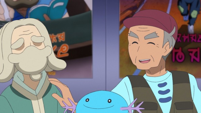 Scene from the Pokémon anime