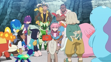 Scene from the Pokémon anime