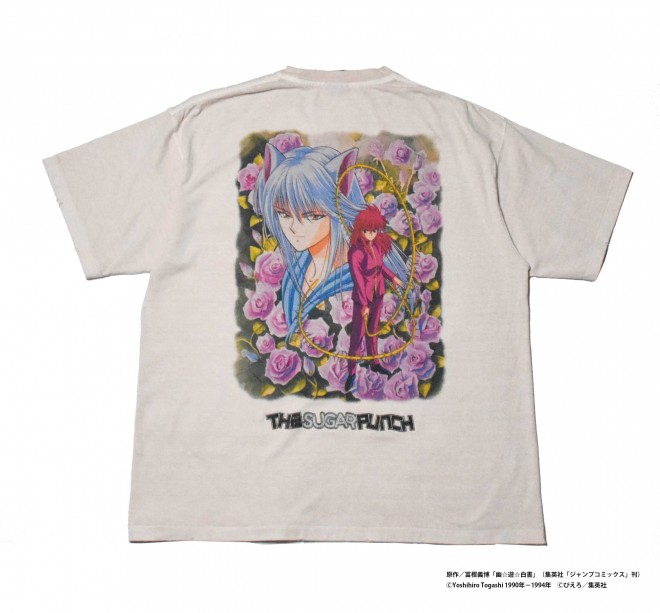 THE SUGAR PUNCH unveils 'Yu Yu Hakusho' collaboration apparel line