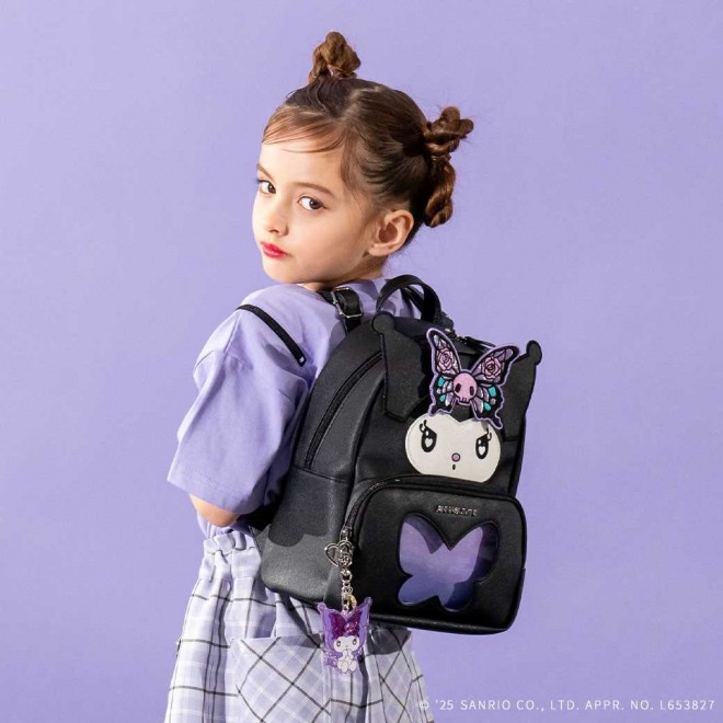 Kuromi Faux Leather Backpack – Available for Kids & Adults!