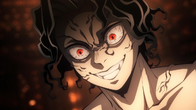 Muzan Kibutsuji from ‘Demon Slayer: Hashira Training Arc’ anime scene
