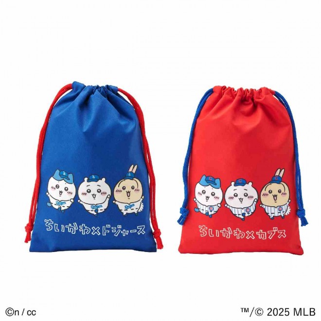 Chiikawa × MLB TOKYO SERIES Drawstring Pouches