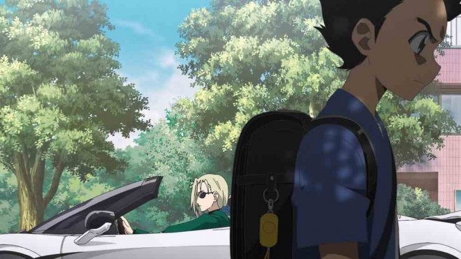 Scene from the new "Hell Teacher: Jigoku Sensei Nube" TV anime