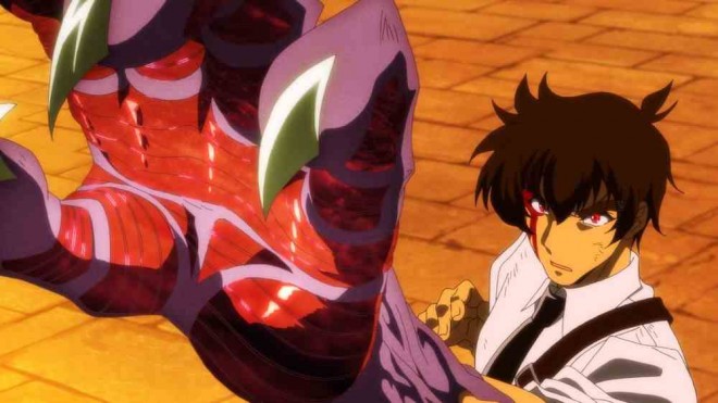 Scene from the new "Hell Teacher: Jigoku Sensei Nube" TV anime