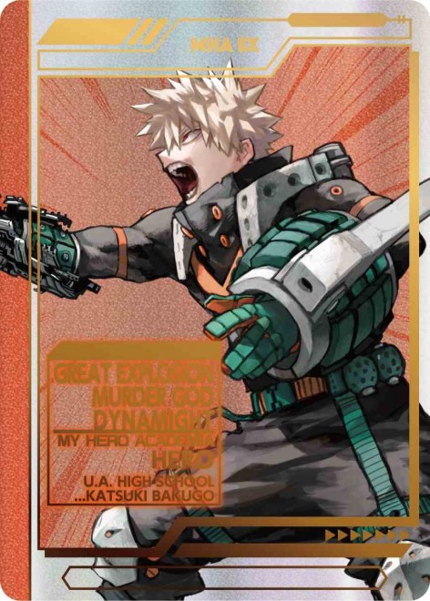 Collection Card Set Design: Bakugo