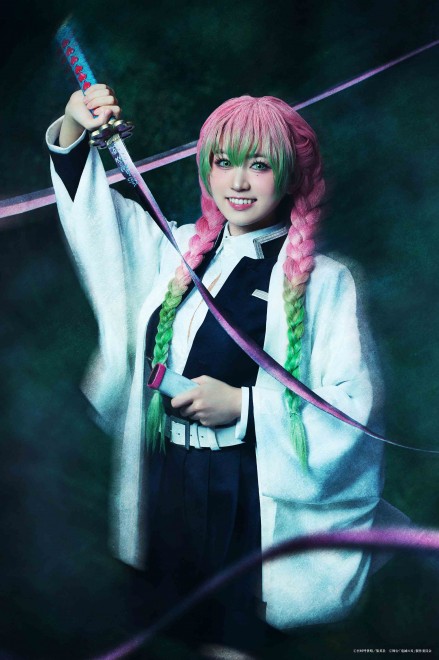 Akari Kawasaki as Mitsuri Kanroji in Demon Slayer: The Stage - Part 5: Assault on the Swordsmith Village