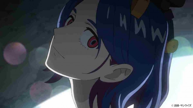 Scene cut from Mobile Suit Gundam GQuuuuuuX