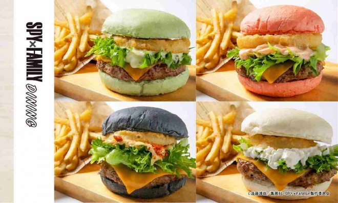 SPY×FAMILY food booth menu