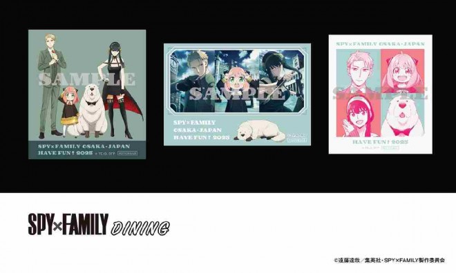SPY×FAMILY food booth sticker bonus