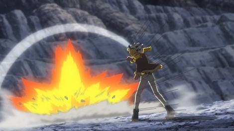 Scene from the anime Pokémon Horizons episode 89