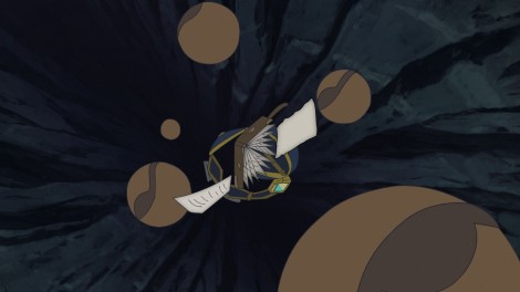 Scene from the anime Pokémon Horizons episode 89