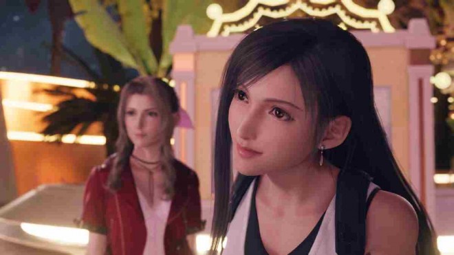 A scene from Final Fantasy VII Rebirth, winner of Game of the Year.