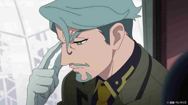 Scene cut from Mobile Suit Gundam GQuuuuuuX