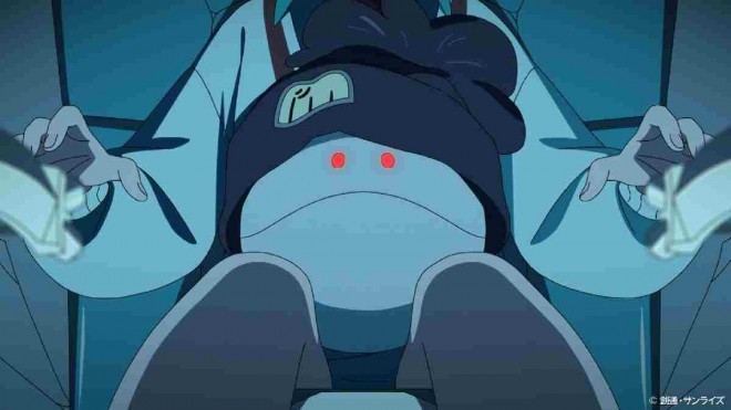 Scene cut from Mobile Suit Gundam GQuuuuuuX