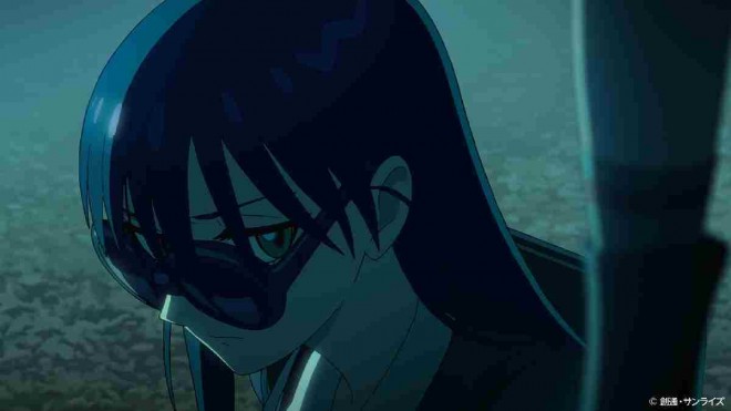 Scene cut from Mobile Suit Gundam GQuuuuuuX