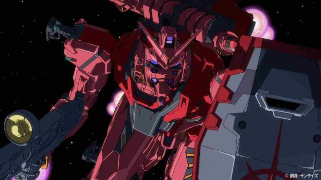 Scene cut from Mobile Suit Gundam GQuuuuuuX