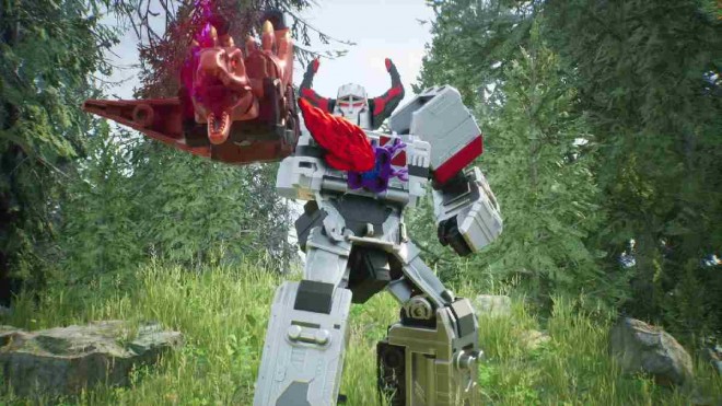 New Transformers: Wild King anime streaming announcement.