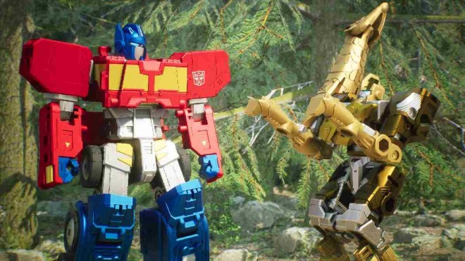 New Transformers: Wild King anime streaming announcement.