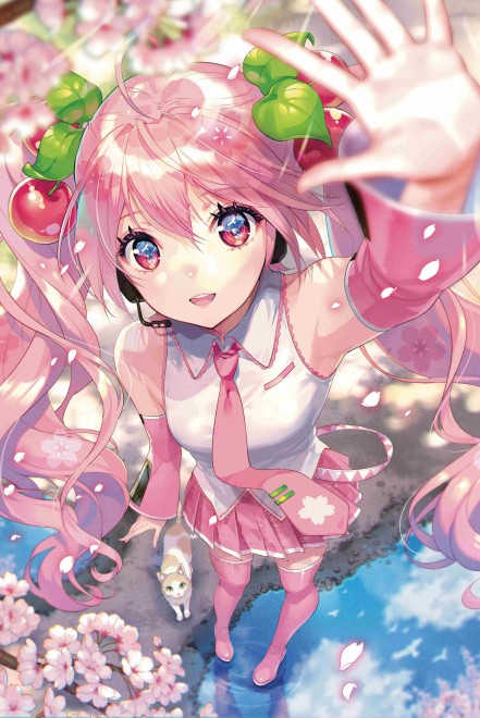 2025 Sakura Miku Special Edition Poster — Art by ERIMO