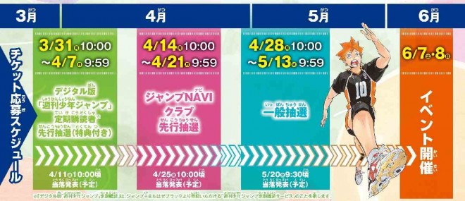 Details Revealed for Haikyu!! FAN PARK Exhibition Areas and Exclusive Merchandise