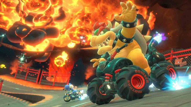 The newly announced "Mario Kart World" for Nintendo Switch 2