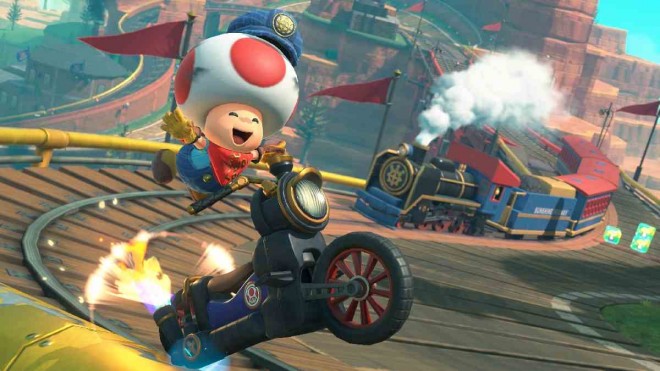 The newly announced "Mario Kart World" for Nintendo Switch 2