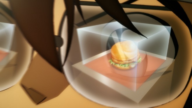 Scene from the "Detective Conan: The Golden Feast" commercial.