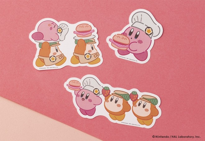 Second collaboration between Kirby Café and Captain Sweets Burger introduces “Kirby’s Strawberry Burger”.