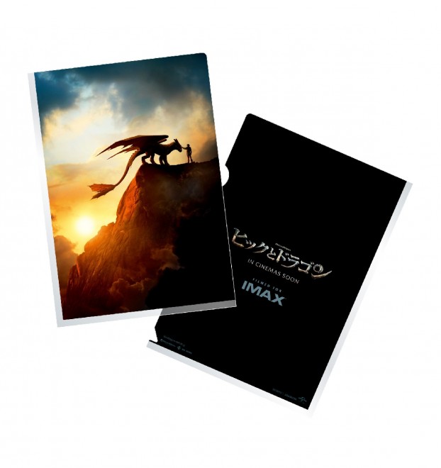 Bonus clear file featuring the teaser visual, available with advance tickets for How to Train Your Dragon.