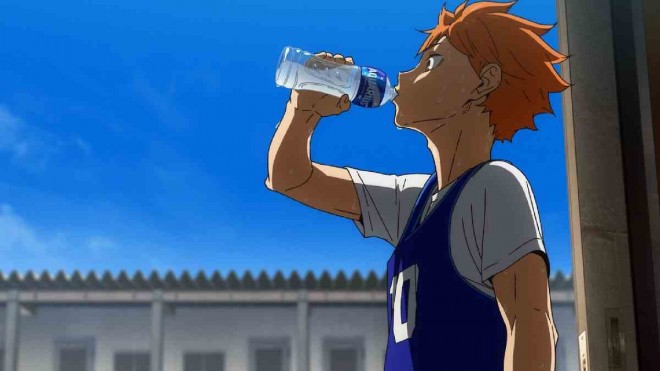 Haikyu!! × AQUARIUS collaboration commercial now airing nationwide, featuring new animation by Production I.G.