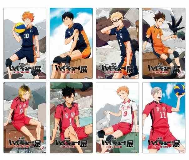 Visitors receive one random clear character card (8 types total) with ticket purchase.